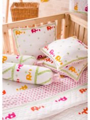 HAND-BLOCK-PRINTED-COT-BEDDING-SET--COLOURFUL-ELEPHANT-1