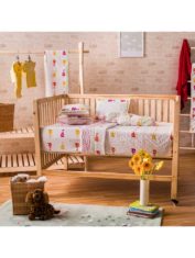 HAND-BLOCK-PRINTED-COT-BEDDING-SET--COLOURFUL-ELEPHANT-4