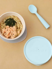 First-Bite-Suction-Bowl-With-Spoon-Feeding-Set--Aqua-Aqua-4