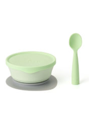 First-Bite-Suction-Bowl-With-Spoon-Feeding-Set--Key-Lime-Key-Lime-1