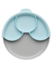 Healthy-Meal-Suction-Plate-with-Dividers-Set-Grey-Aqua-1