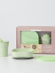 Sip-&-Snack--Suction-Bowl-with-Sippy-Cup-Feeding-Set--Key-Lime-Key-Lime-2