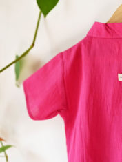 Voice-of-heart-Unisex-drop-shoulder-half-sleeves-shirt-in-pink-5