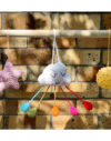 Spike-Ball-with-rattle-sound-crochet-Hanging