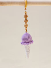 white-cone-ice-cream-crochet-Hanging---Purple