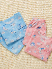 celestial-blue-pink-organic-pajama-set-round-neck-3