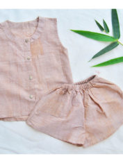 mangistha-pink-collar-shirt-and-shorts-set