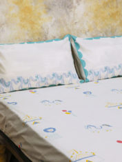 Bed-Set-Double---I-am-going-to-the-circus---Teal_3