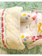 Cot-Bedding-Set---I-am-going-to-circus---Pink-4