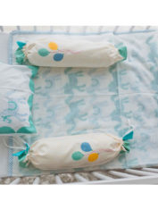 Cot-Bedding-Set---I-am-going-to-circus---Teal-2