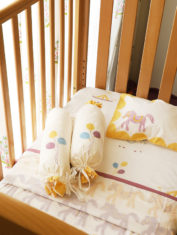 Cot-Bedding-Set---I-am-going-to-circus---Yellow-1