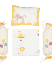 Cot-Bedding-Set---I-am-going-to-circus---Yellow-4