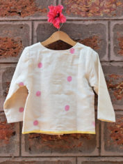Birdsong-I-Unisex-reversible-jacket-in-kora-handwoven-cotton-and-pink-polka-jamdani-2