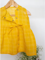 Joys-of-spring-girls-jhabla-in-yellow-handwoven-cotton-checks-3