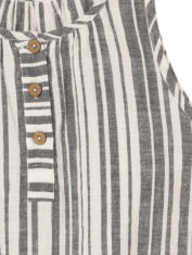 Baby-Rompers-in-handloom-cotton-Black-stripes-3