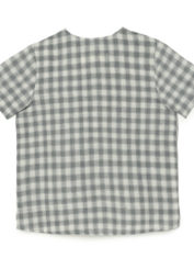 Boys-half-sleeve-shirt-in-handloom-cotton-Grey-stripes-2