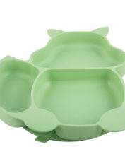 Silicone-Squirrel-plate-with-suction-+-Spoon-and-fork-set----Green_3