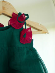 Panna-Green-Sleeveless-Infant-Tiered-Dress-in-handwoven-cotton-silk-2