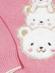 Adorable-Bear-Family--Sweater-100_-Cotton-Skin-Friendly---Melange-Pink-4-Greendeer