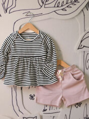 Everyday-girls-kedia-top-and-shorts-set-in-black-stripes-and-rose-pink-1