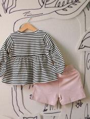 Everyday-girls-kedia-top-and-shorts-set-in-black-stripes-and-rose-pink-2