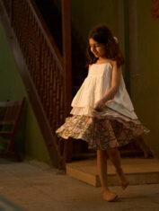 Round-and-Round-twirl-girls-skirt-in-green-floral-hand-block-print-cotton-2
