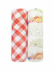 Bamboo-Muslin-Swaddles-Set-of-2--Picnic-Party-Gingham-Checks-1