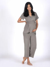 Grey-Maternity-Pants-with-Drawstrings