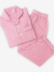 Pink-Stripes-PJs-Set-Kids-LWS-4