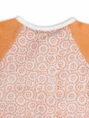 Full-Sleeves-Hand-Block-Printed-Cotton-and-Terry-Toddler-Bibs---Orange_3