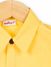Honeycombed-Bumblebee-Embroidered-Formal-Shirt-4