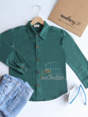 Chuk-Chuk-Embroidered-Formal-Shirt-Green-3