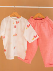 Kids-Kurta-Pajama-Set---Colours-of-the-Earth---Elle-Pink-1