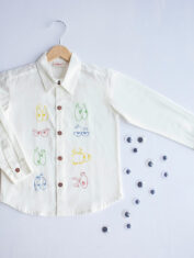 Colourful-Emoji-Eyes-Embroidered-Unisex-Shirt-White-3-M24