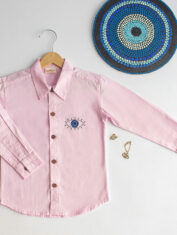 Evil-Eye-Embroidered-Unisex-Shirt-Light-Pink-1-M24