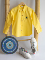 Evil-Eye-Embroidered-Unisex-Shirt-Yellow-4-M24